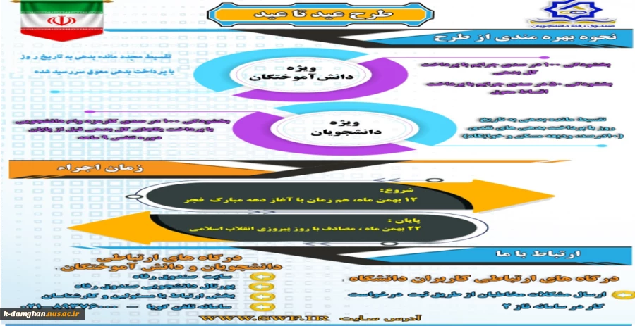 قابل توجه کلیه دانشجویان فارغ التحصیل  
اطلاعیه طرح بخشودگی   2